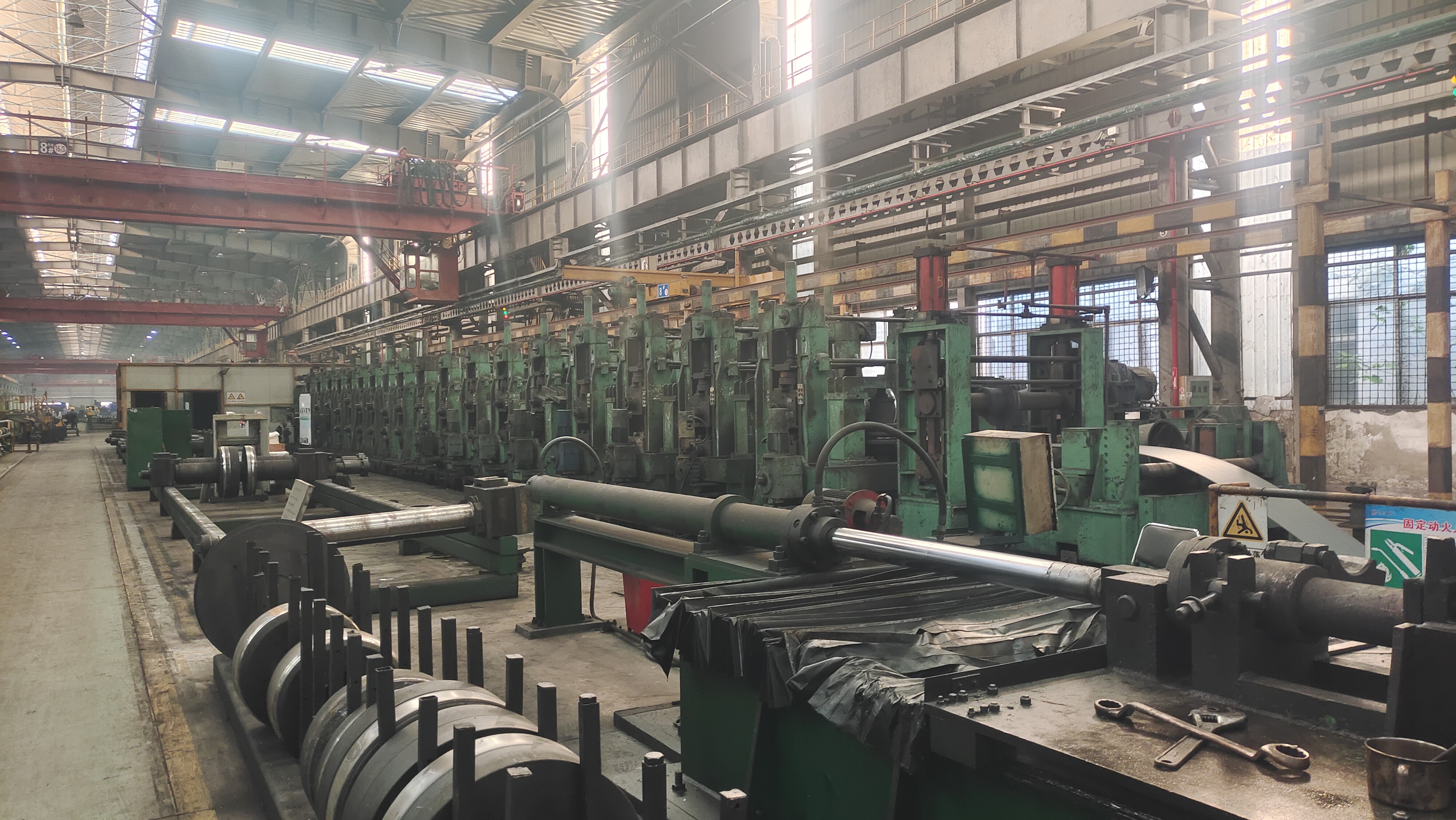 6686体育V9-H系列变频器：助力钢厂1250冷弯机组生产线“焕新升级”！